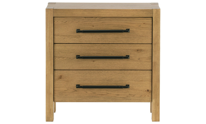 Davie 3-Drawer Nightstand